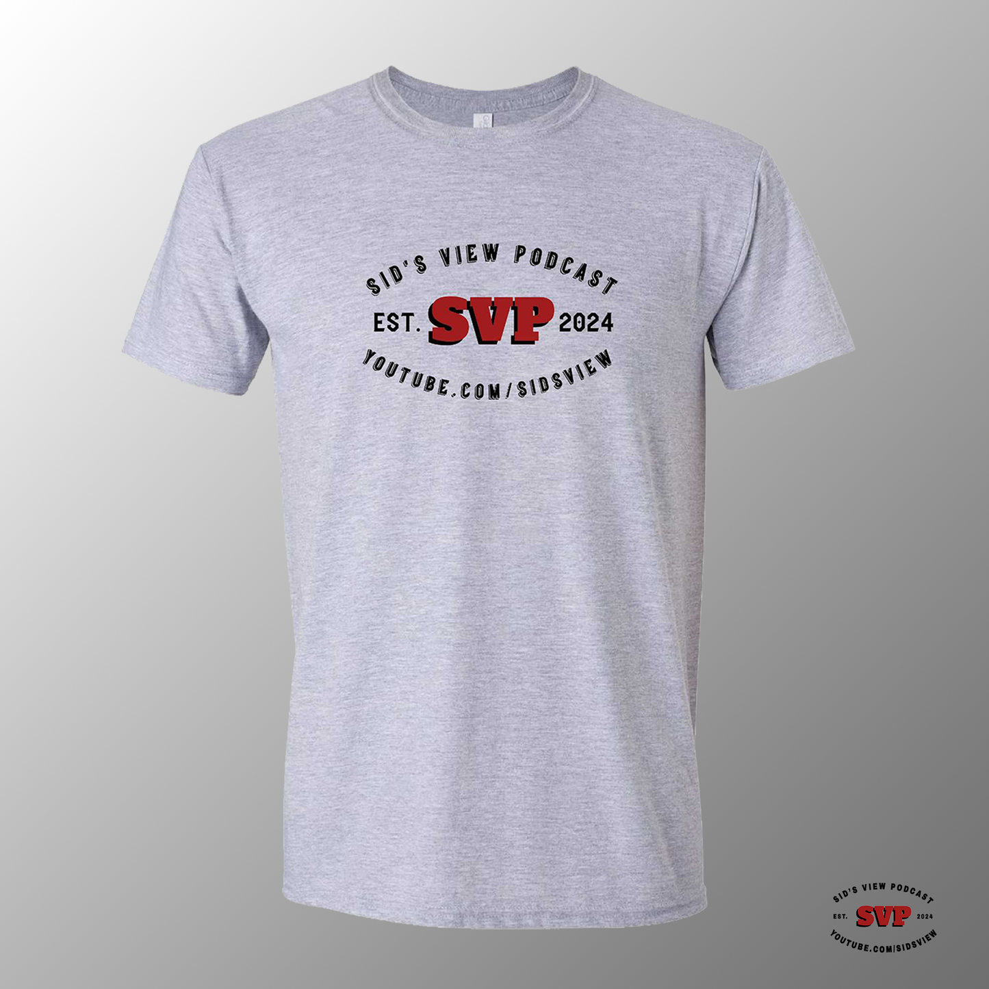 SVP Athletic Logo T-shirt - GRAY