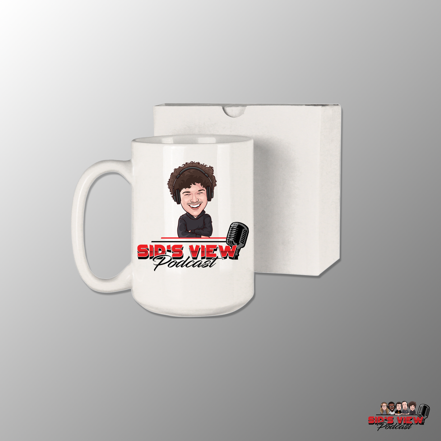 SVP Fro Caricature Logo Coffee Mug