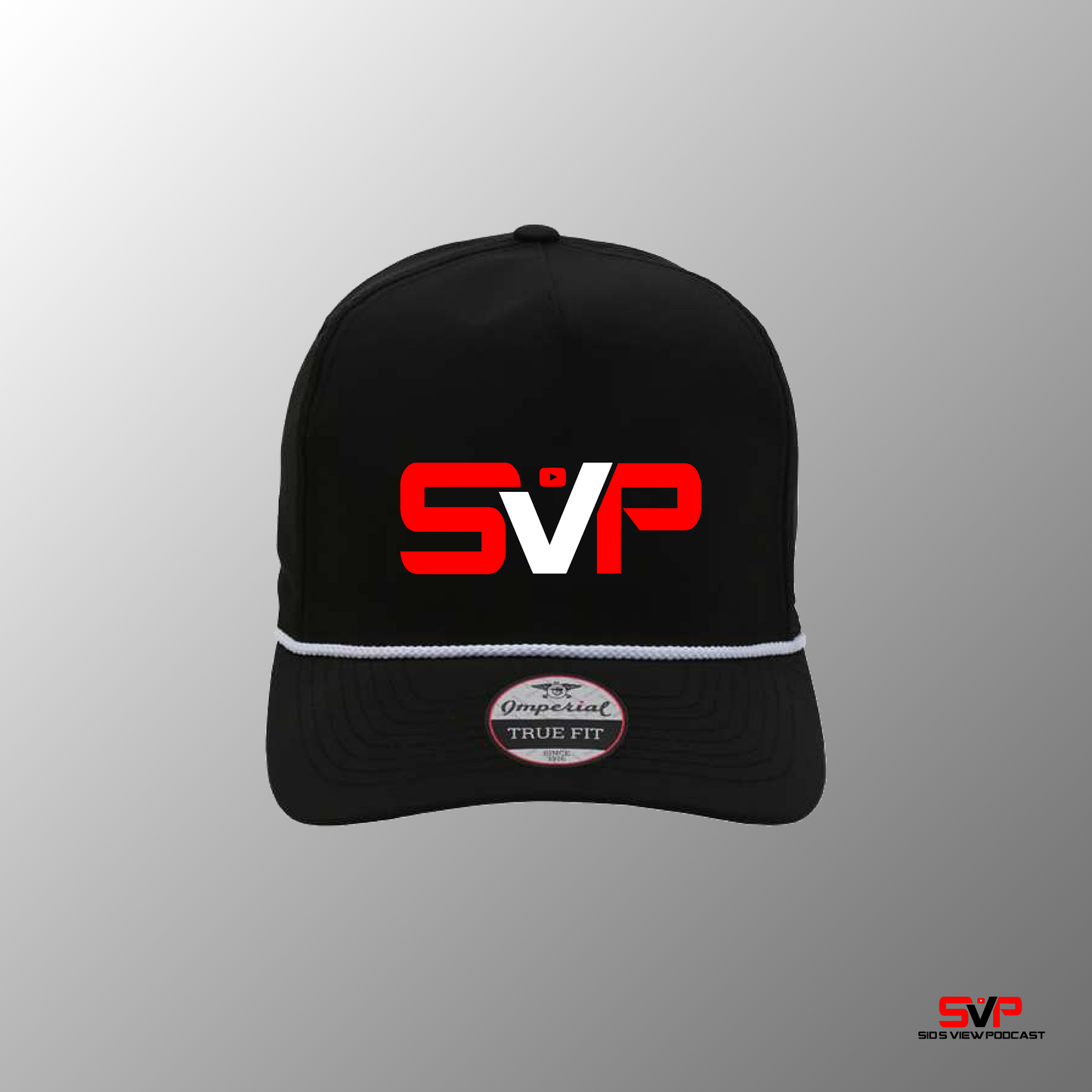 SVP Gaming Logo Rope Hat - BLACK
