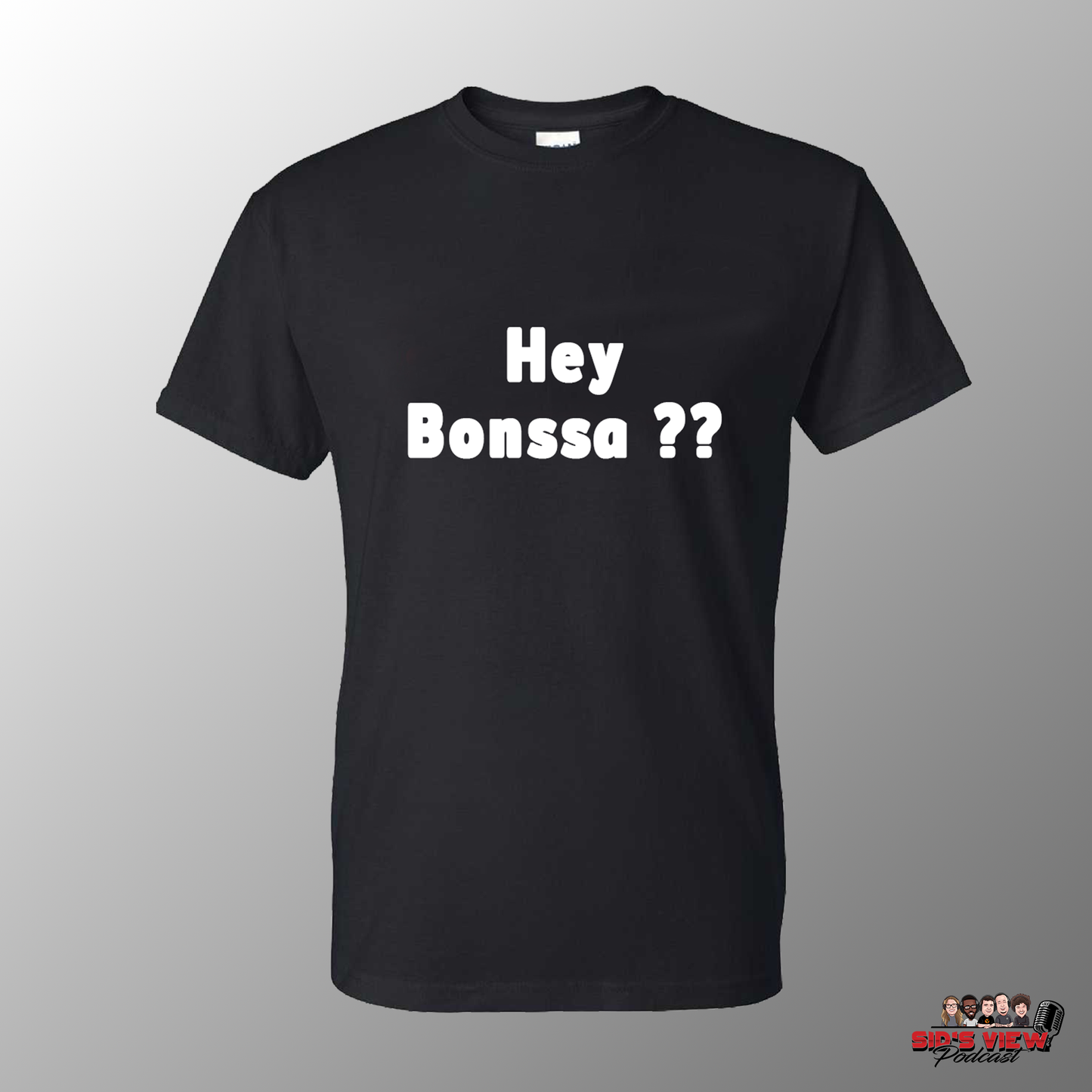 SVP Hey Bonssa T-shirt - BLACK