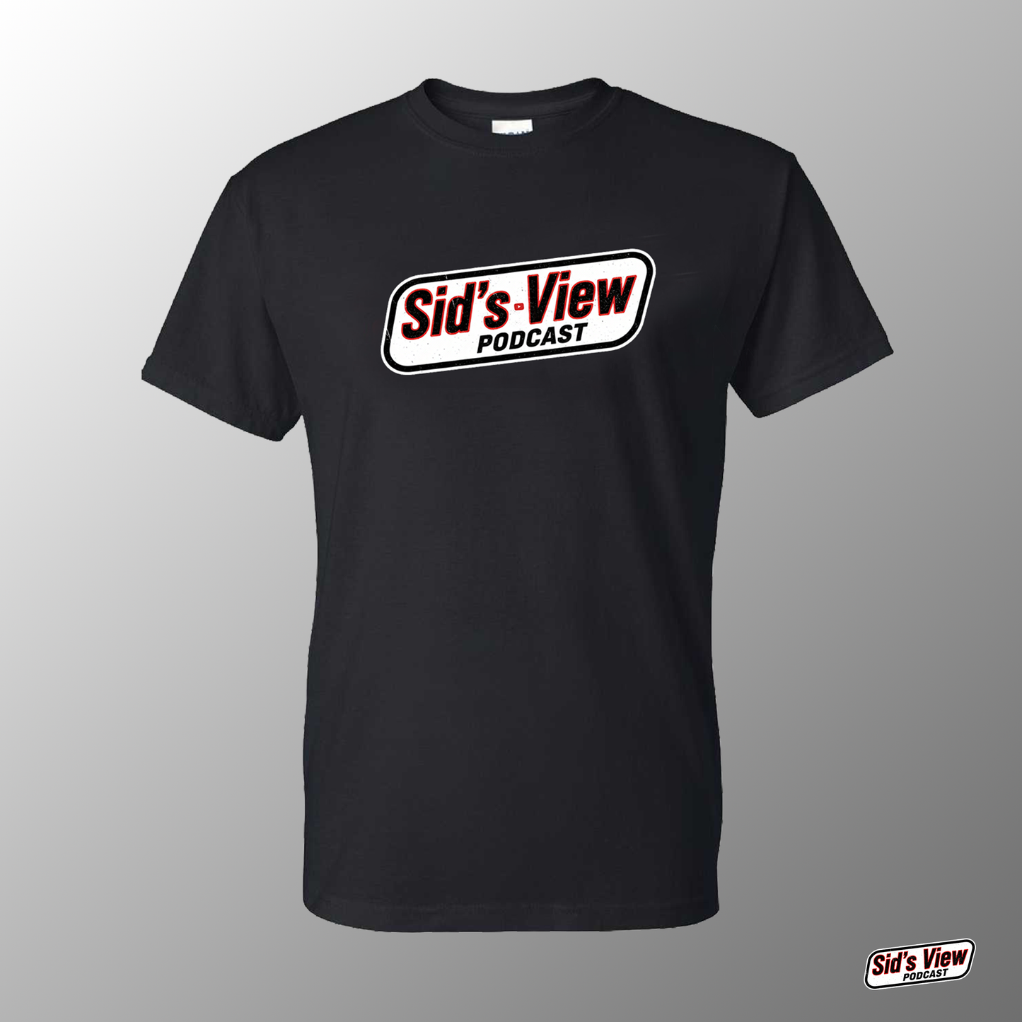 SVP Plate Logo T-shirt - BLACK