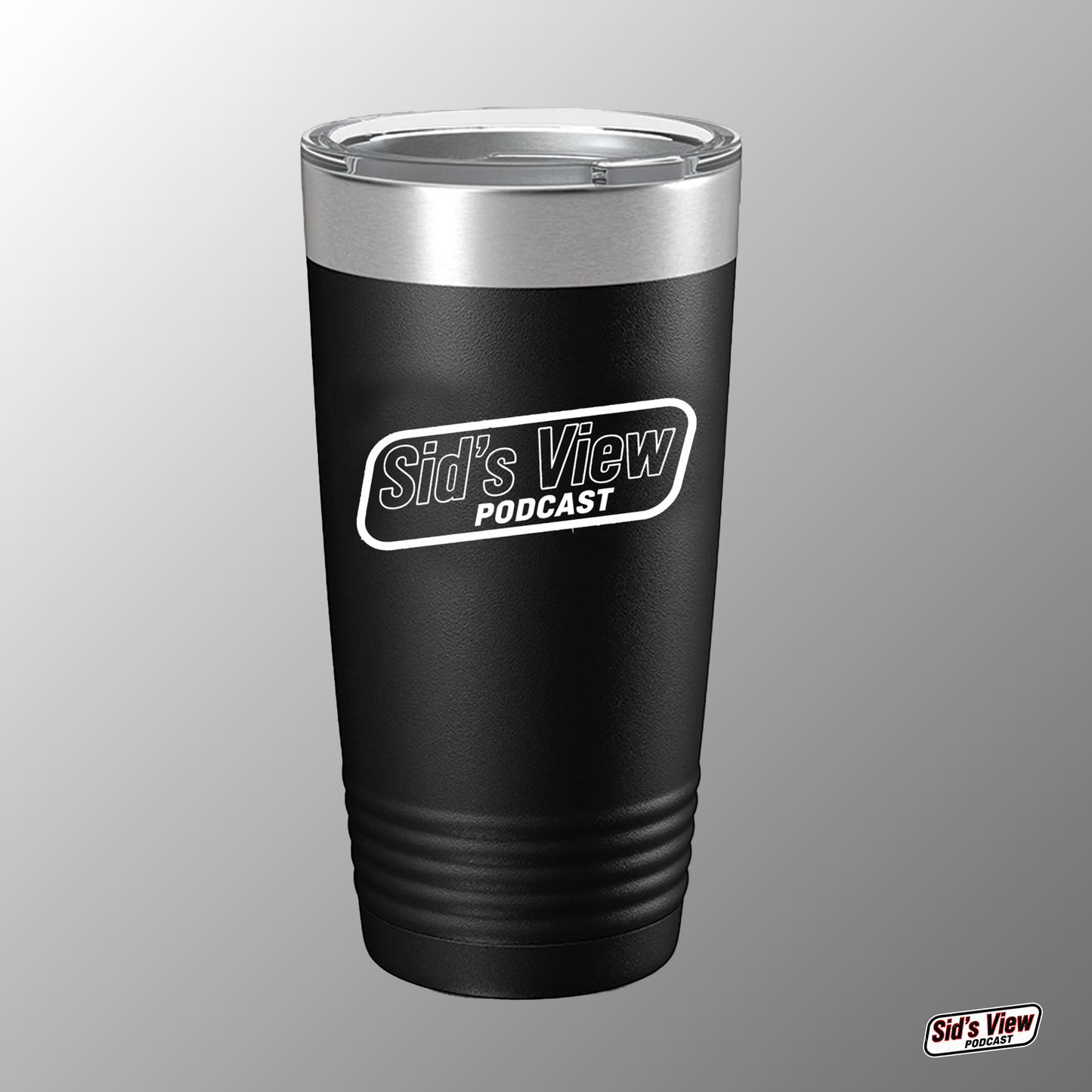 SVP Plate Logo Tumbler - BLACK