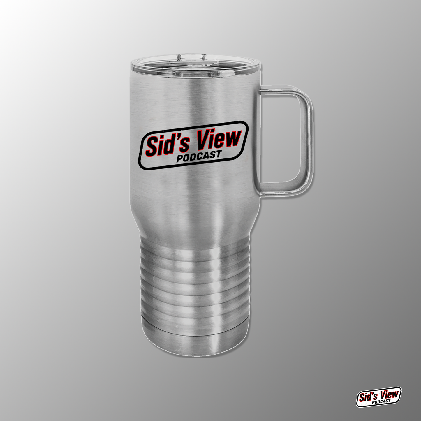 SVP Plate Logo Tumbler - SILVER