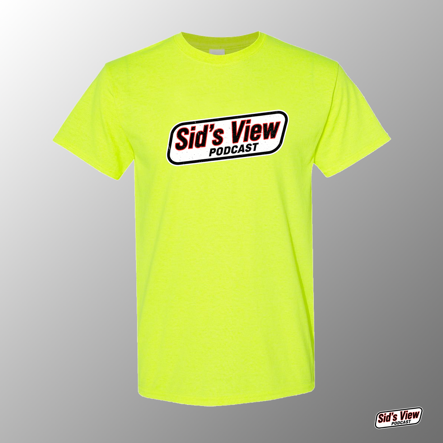 SVP Plate Logo T-shirt - SAFETY YELLOW