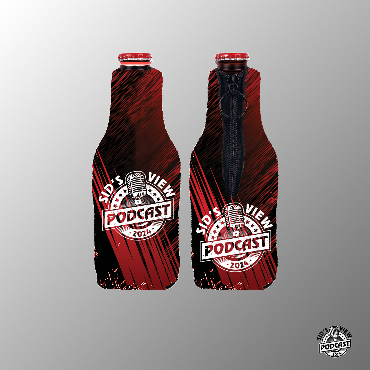 SVP Retro Logo Bottle Koozie