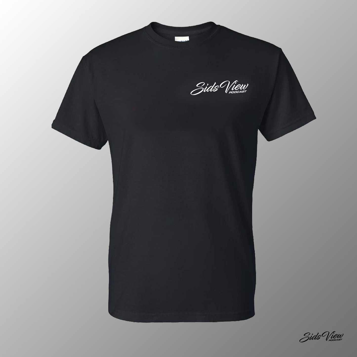 SVP Script Logo T-shirt - BLACK