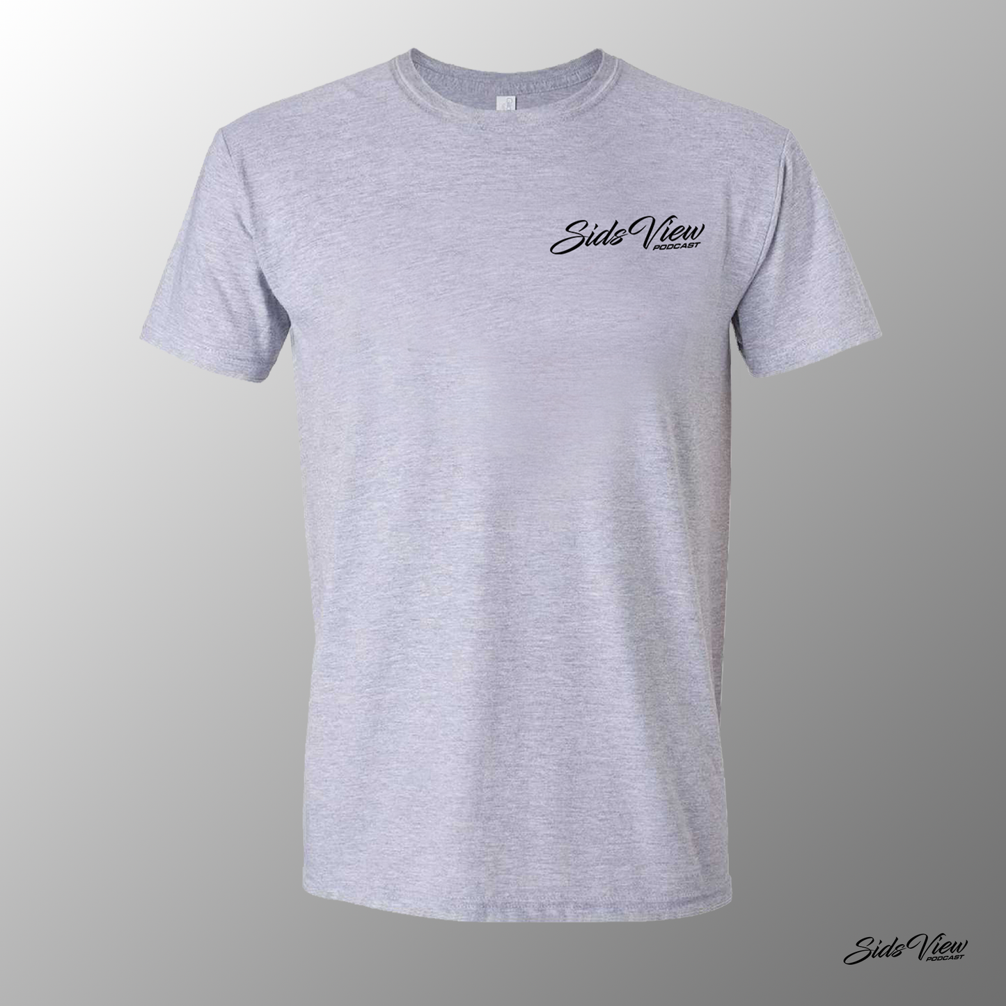 SVP Script Logo T-shirt - GRAY