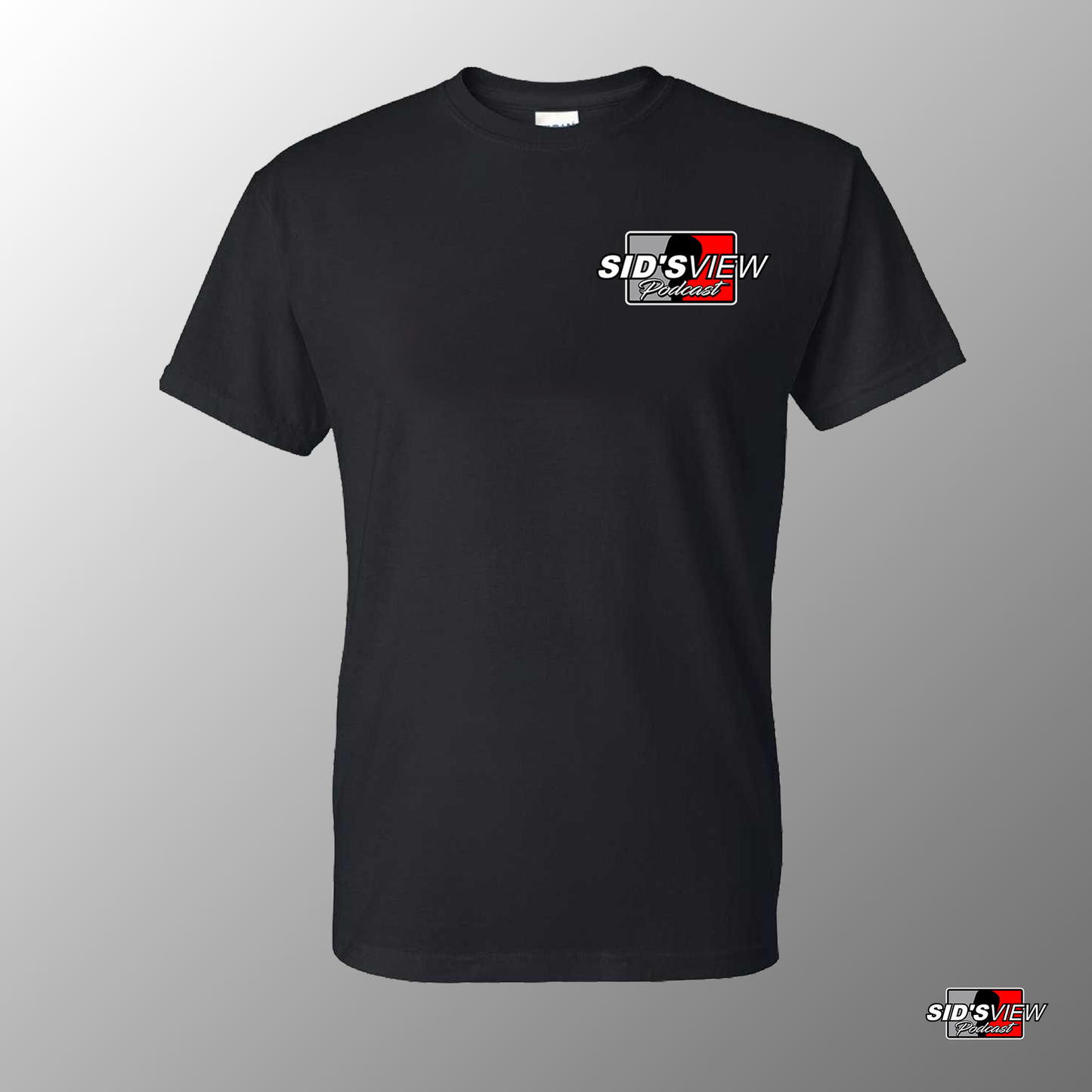 SVP Silhouette Logo T-shirt - BLACK