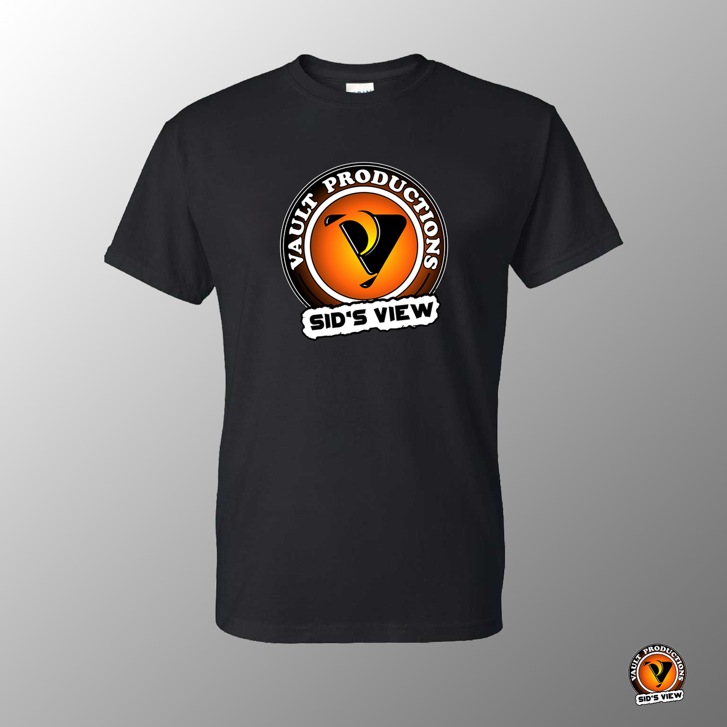 Sid's View Classic Logo T-shirt - BLACK