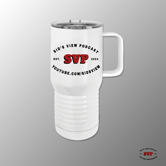 SVP Athletic Logo Tumbler - WHITE