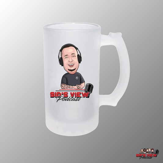 SVP Diego Caricature Logo 16oz Frosty Mug