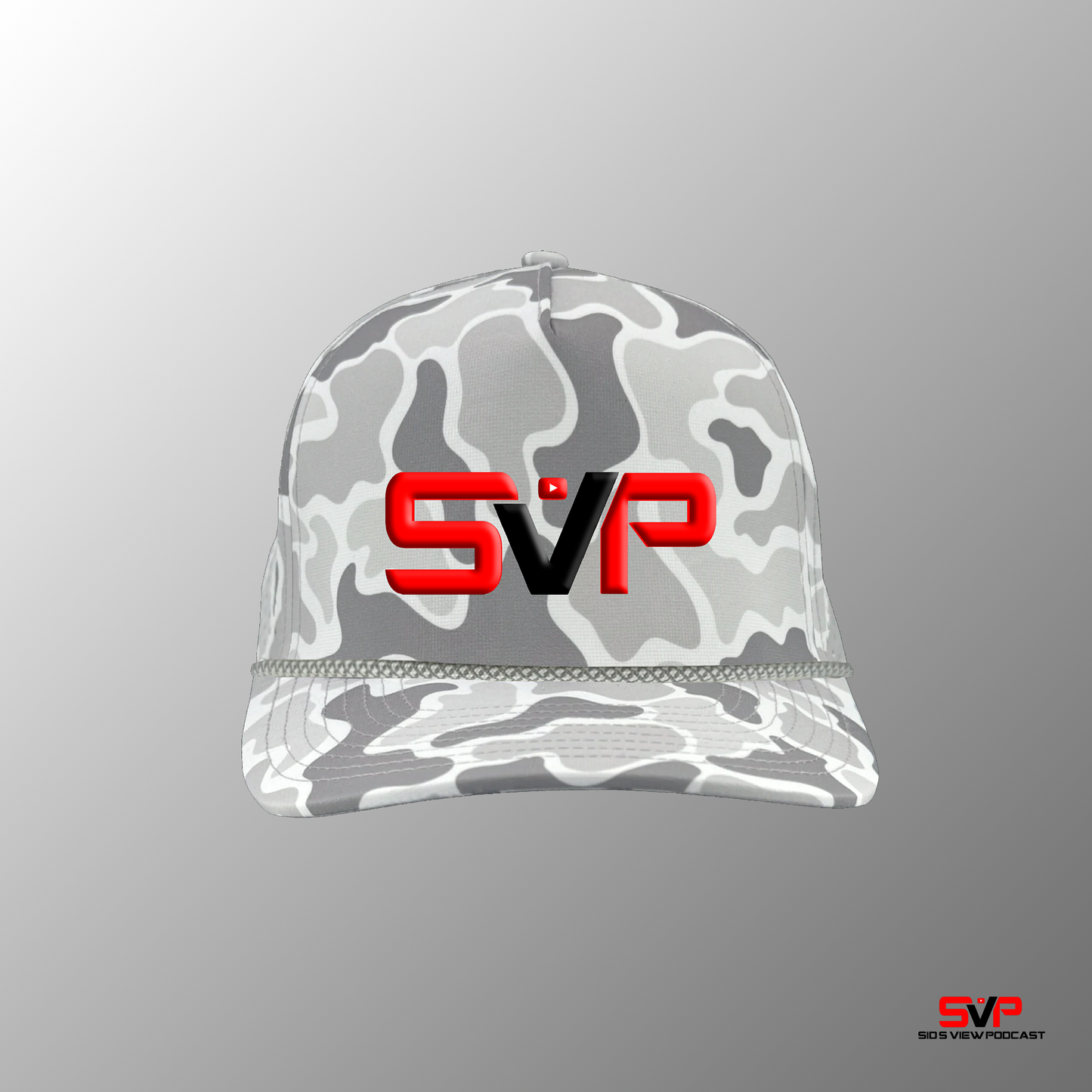SVP Gaming Logo Embroidered Camo Hat