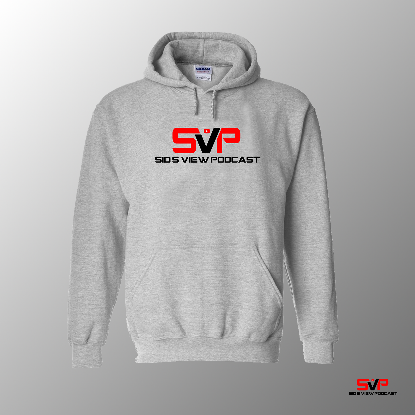 SVP Gaming Logo Hoodie - GRAY