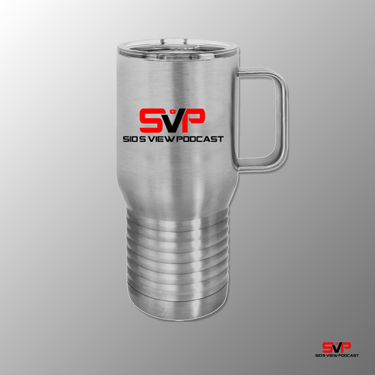 SVP Gaming Logo Tumbler - SILVER