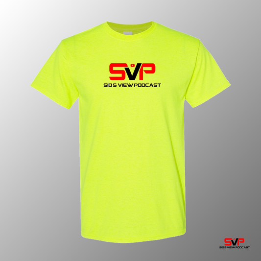 SVP Gaming Logo T-shirt - SAFETY YELLOW
