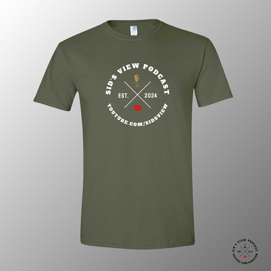SVP Hunting Logo T-shirt - MILITARY GREEN