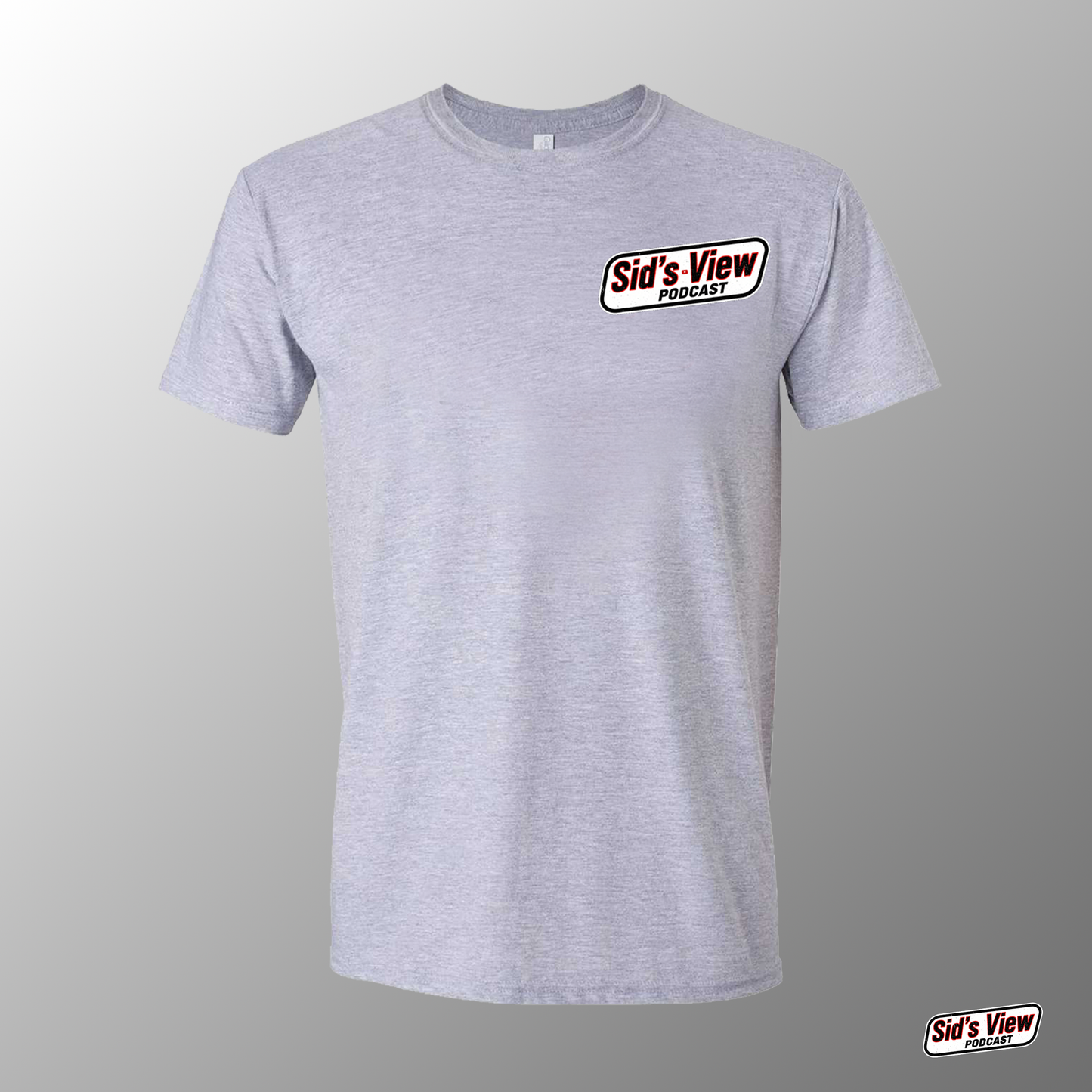 SVP Plate Logo T-shirt - GRAY
