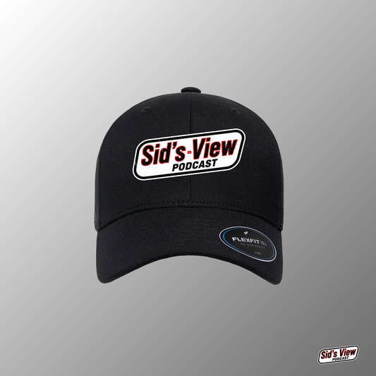 SVP Plate Logo FlexFit Hat - BLACK