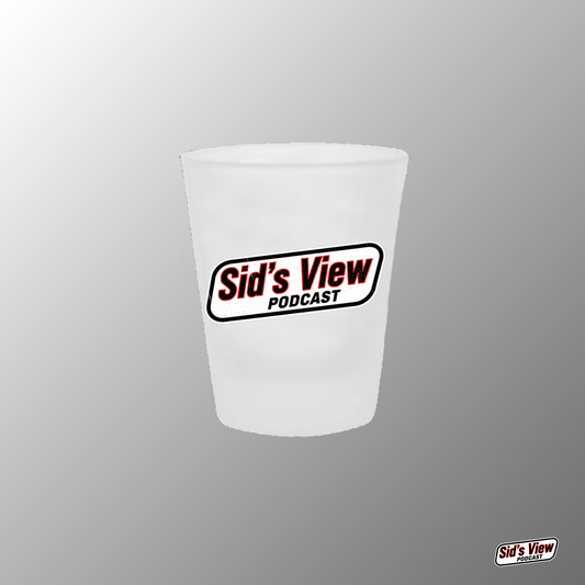 SVP Plate Logo Frosty Shot glass