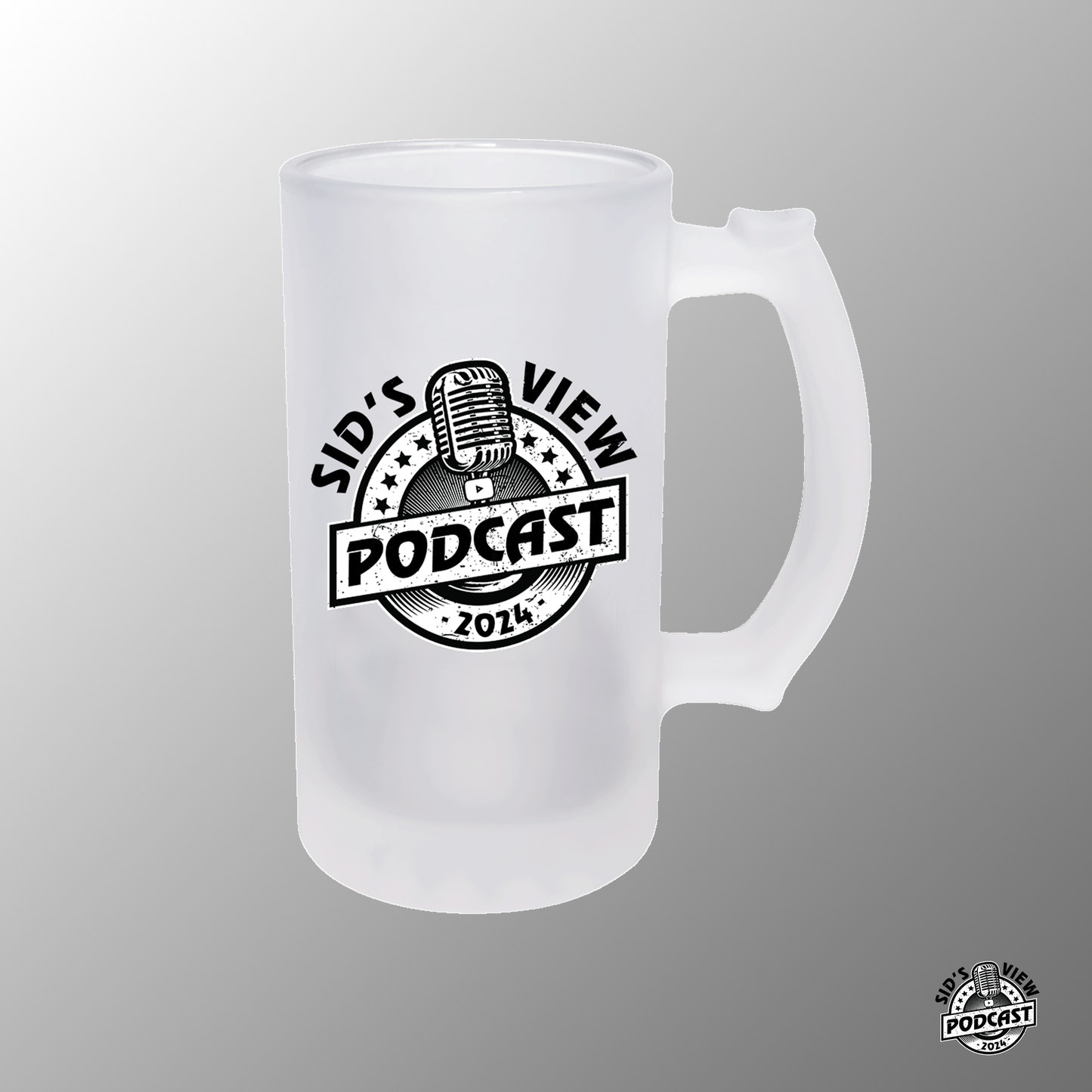 SVP Retro Logo 16oz Frosty Mug