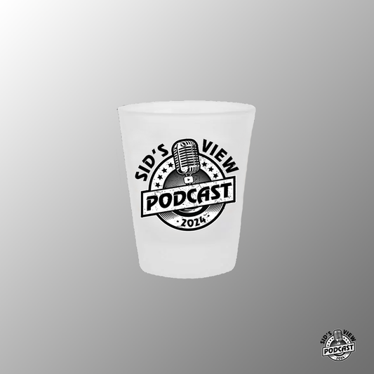 SVP Retro Logo Frosty Shot glass