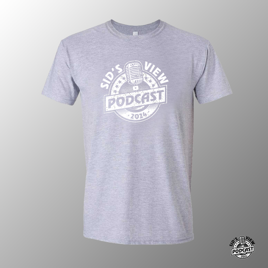SVP Retro Logo T-shirt - GRAY/White