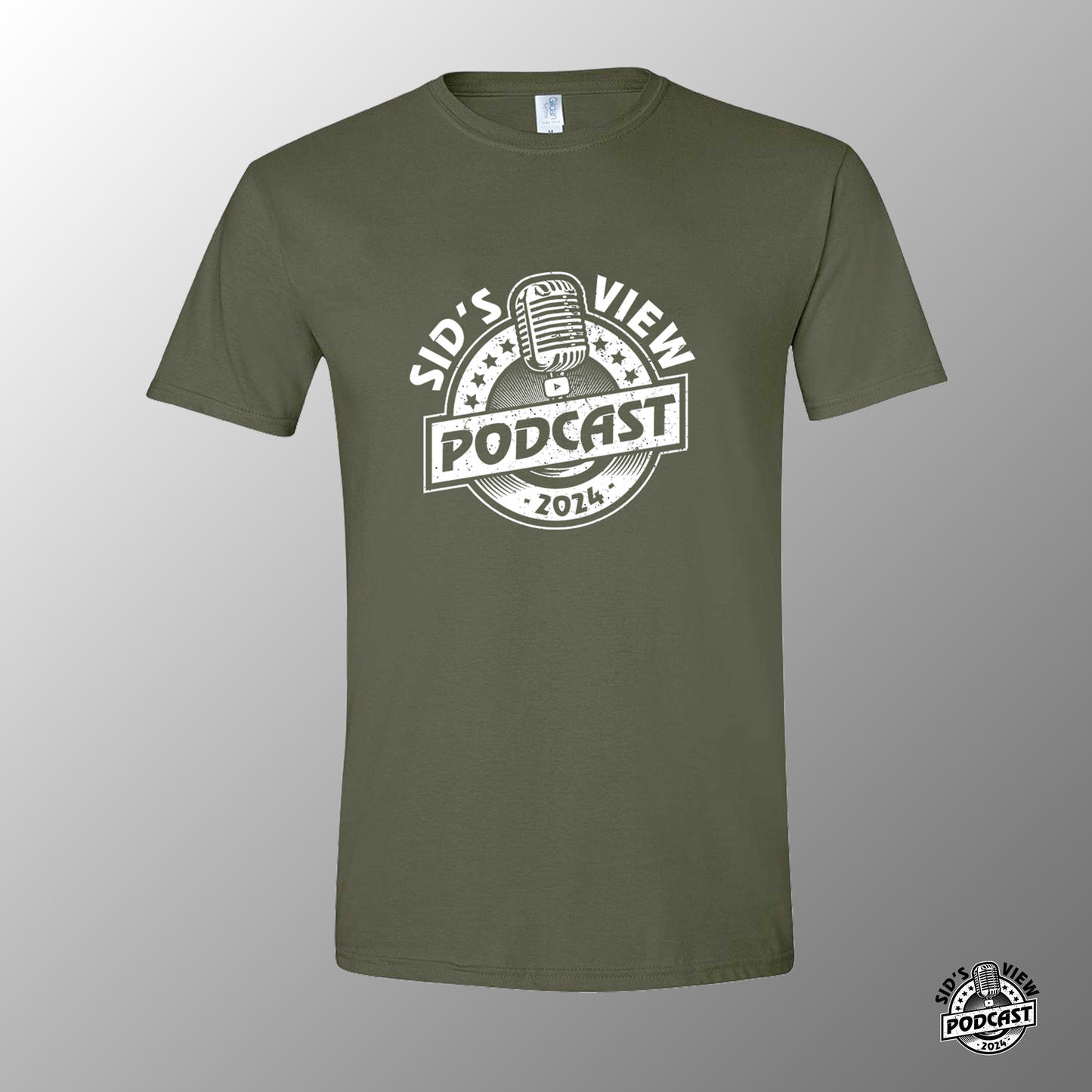 SVP Retro Logo T-shirt - MILITARY GREEN