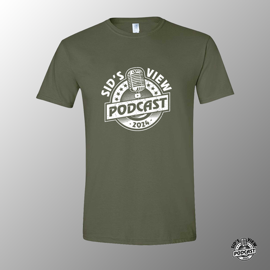 SVP Retro Logo T-shirt - MILITARY GREEN