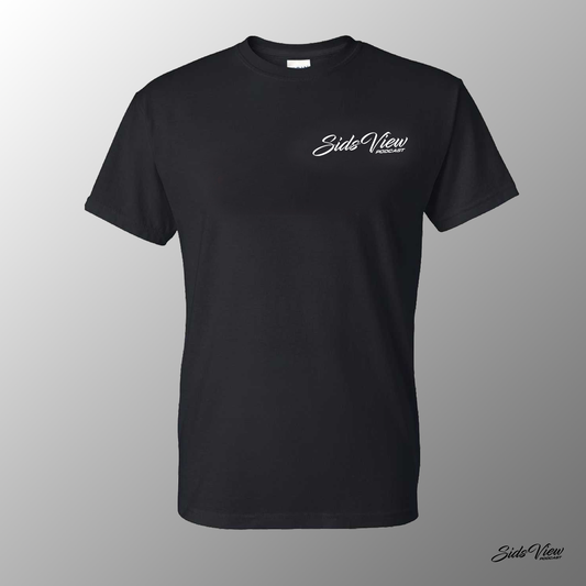 SVP Script Logo T-shirt - BLACK