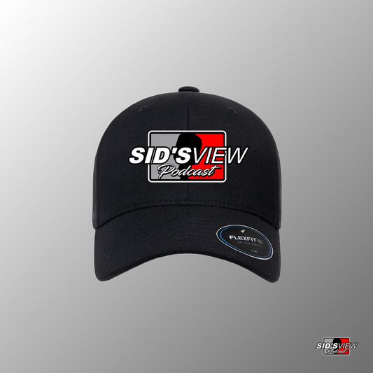 SVP Silhouette Logo FlexFit Hat - BLACK