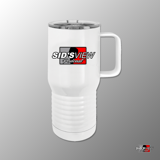 SVP Silhouette Logo Tumbler - WHITE