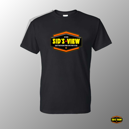 Sid's View Badge Logo T-shirt - BLACK
