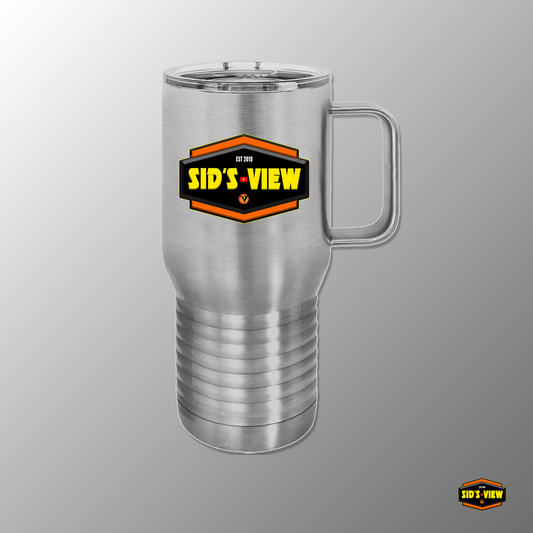 Sid's View Badge Logo Tumbler - SILVER