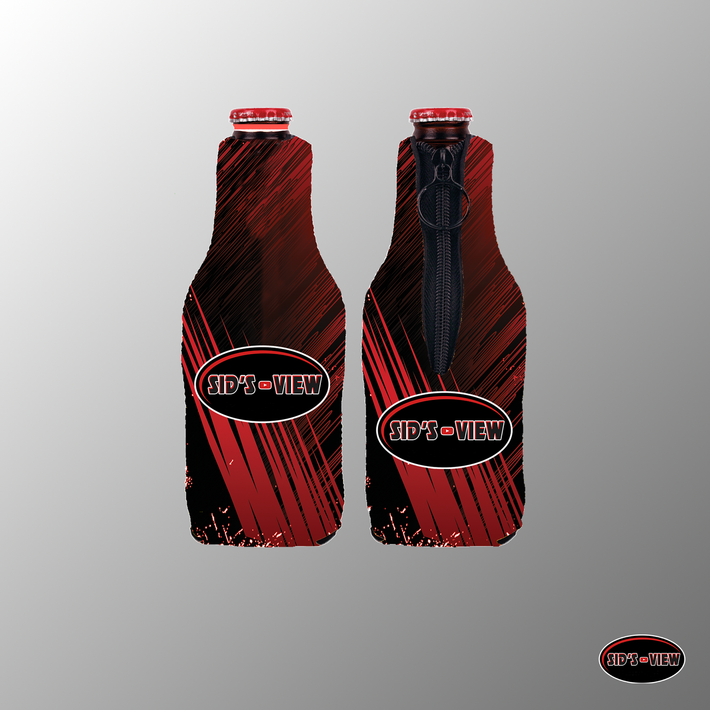 Sid's View Original Logo Bottle Koozie